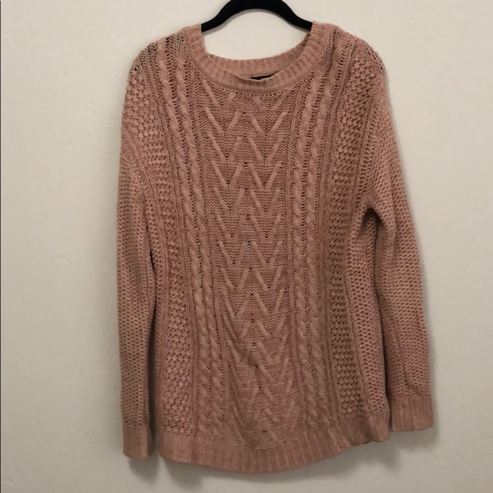 Pink Urban Outfitters Knitted Sweater